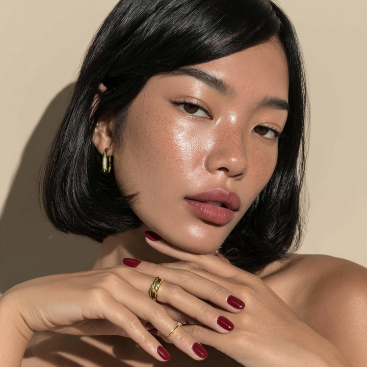 Oxblood • Almond Short