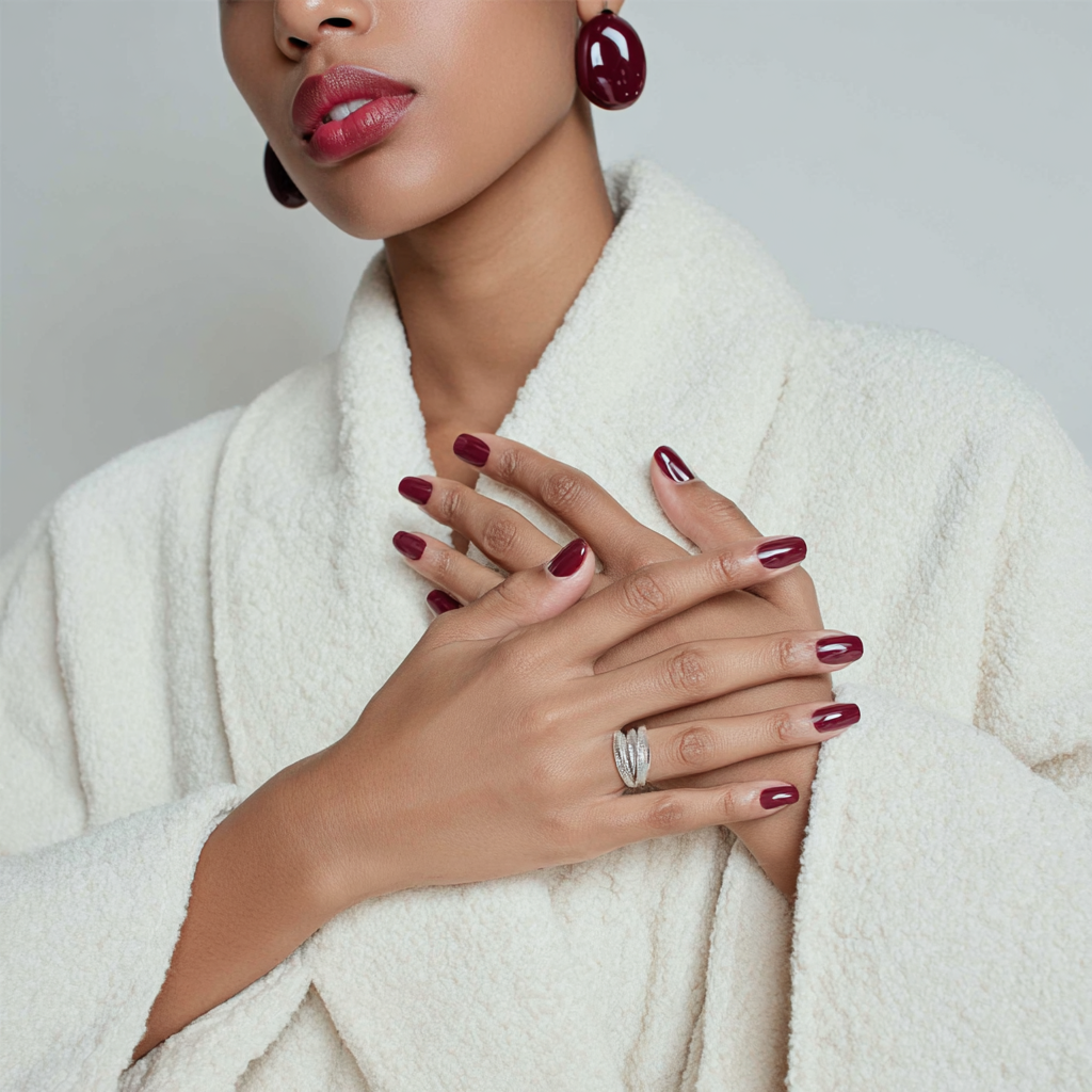 Oxblood • Almond Short