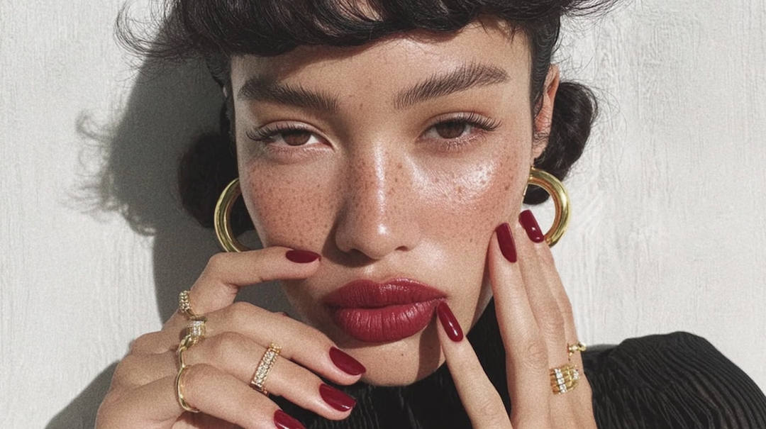 Oxblood • Almond Short